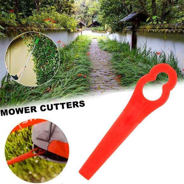 20pcs/set plastic trimmer blades pendants for bosch accu garden grass trim accutrim trimmer timmer easy l5n3